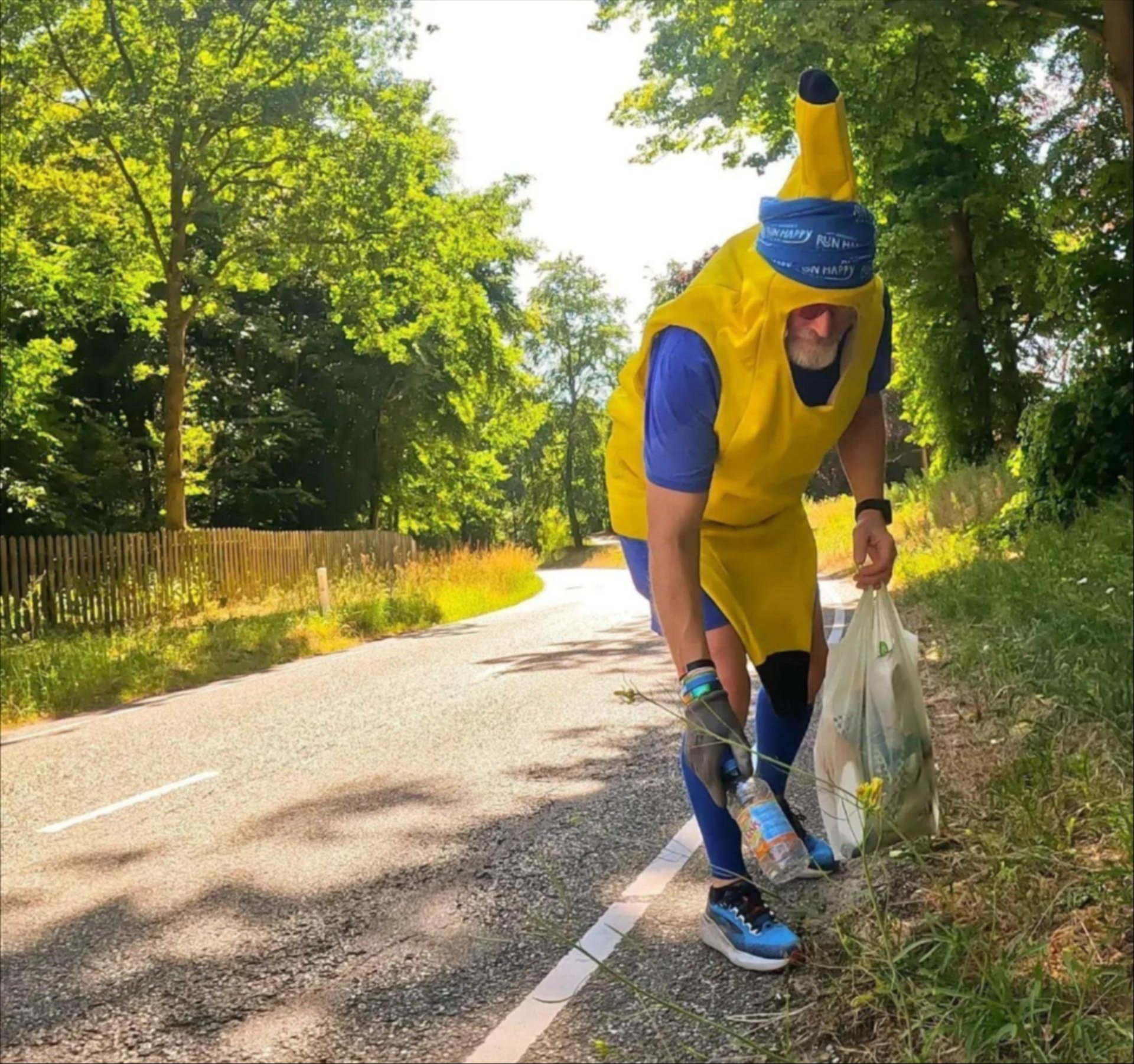 Haarlemmer loopt veertig ultramarathons tegen voedselverspilling in Deventer